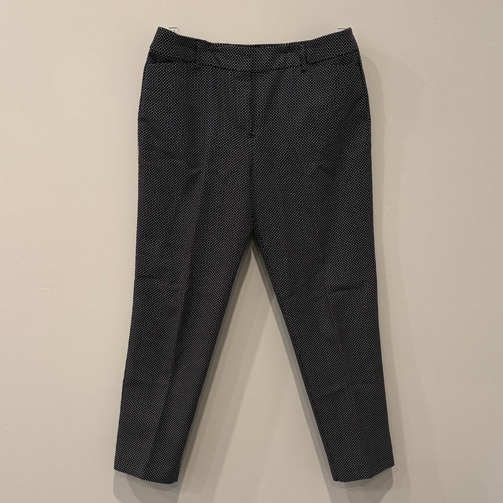 Liz Claiborne Black and White Patterned Trousers